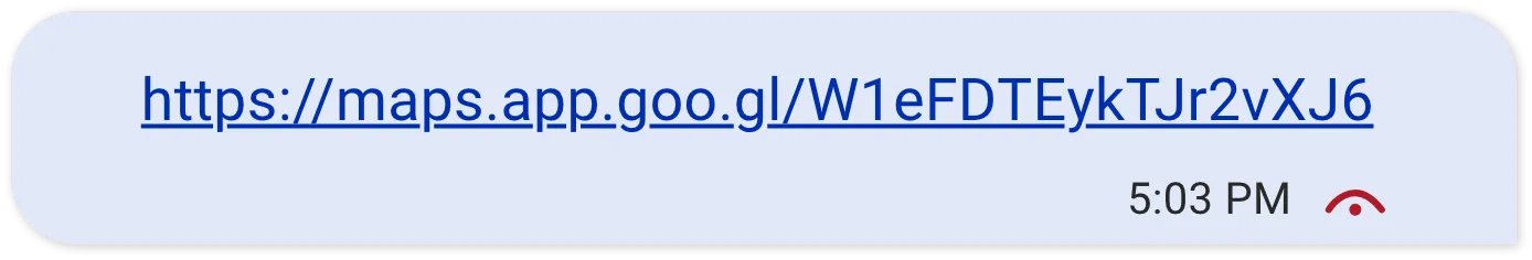 Delivered icon - red open eye